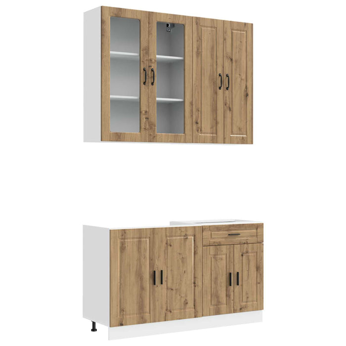 Unitate de bucătărie PORTO 4 pcs Stejar Artizanal WALTI