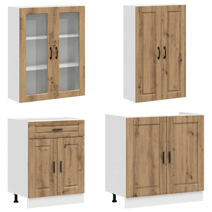 Unitate de bucătărie PORTO 4 pcs Stejar Artizanal WALTI