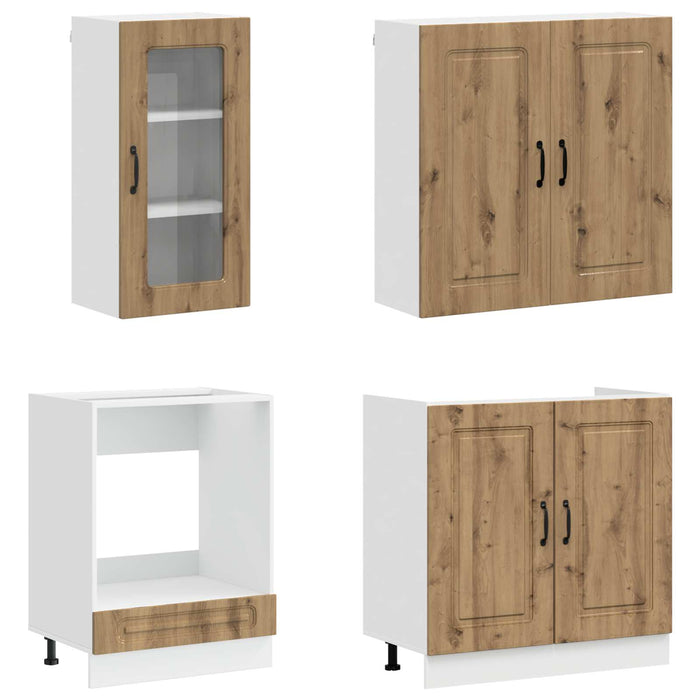 Unitate de bucătărie KALMAR 8 pcs Stejar Artizanal - WALTI WALTI