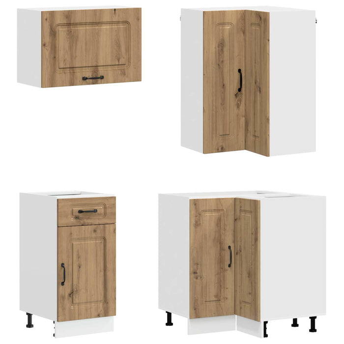 Unitate de bucătărie KALMAR 8 pcs Stejar Artizanal - WALTI WALTI