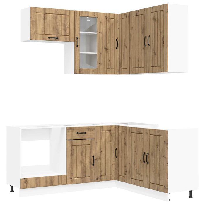 Unitate de bucătărie LUCCA 8 pcs Stejar Artizanal - WALTI WALTI