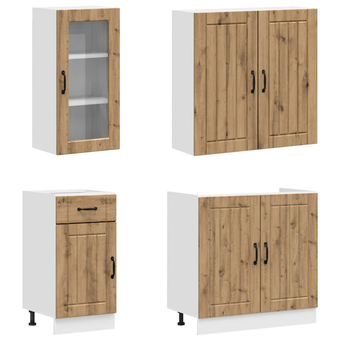 Unitate de bucătărie LUCCA 8 pcs Stejar Artizanal - WALTI WALTI