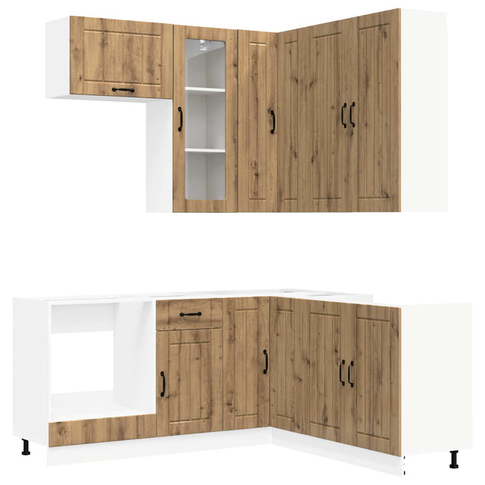 Unitate de bucătărie LUCCA 8 pcs Stejar Artizanal WALTI