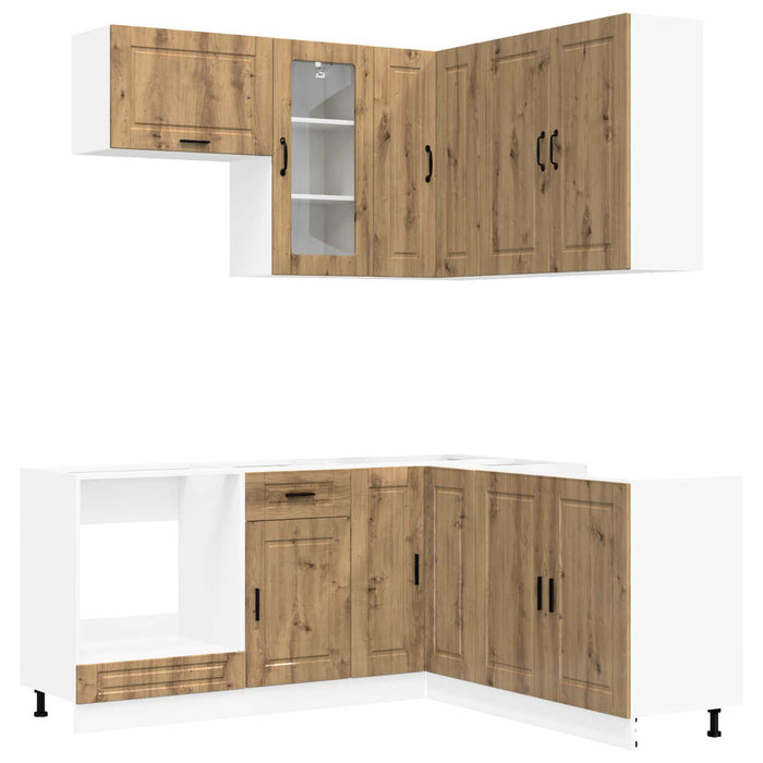 Unitate de bucătărie PORTO 8 pcs Stejar Artizanal WALTI