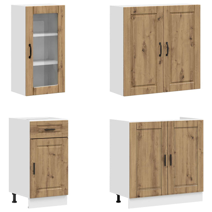 Unitate de bucătărie PORTO 8 pcs Stejar Artizanal WALTI