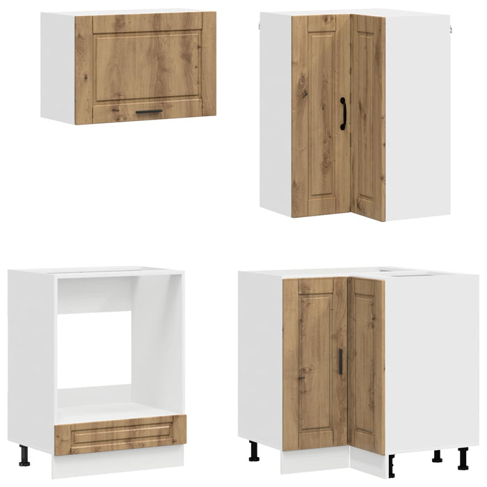Unitate de bucătărie PORTO 8 pcs Stejar Artizanal WALTI