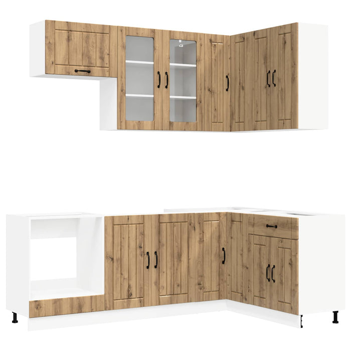 Unitate de bucătărie LUCCA 8 pcs Stejar Artizanal - WALTI WALTI