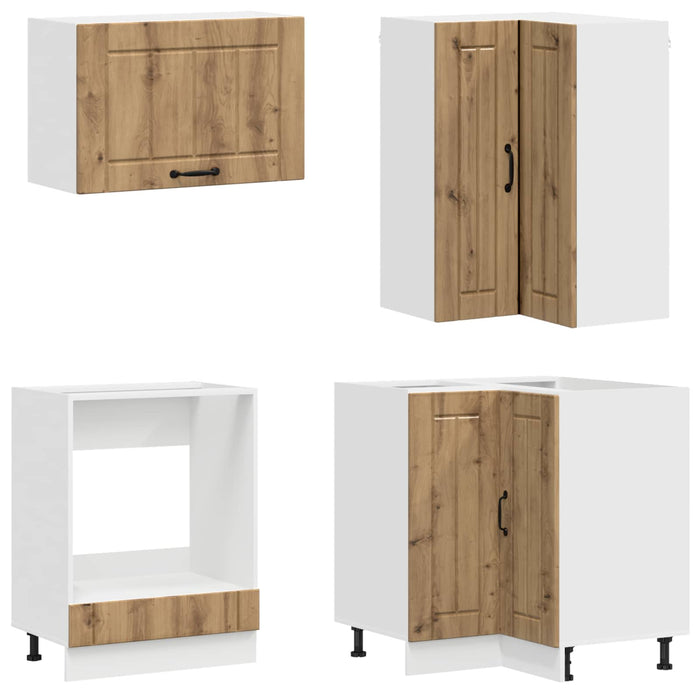 Unitate de bucătărie LUCCA 8 pcs Stejar Artizanal - WALTI WALTI