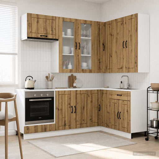 Unitate de bucătărie LUCCA 8 pcs Stejar Artizanal - WALTI WALTI