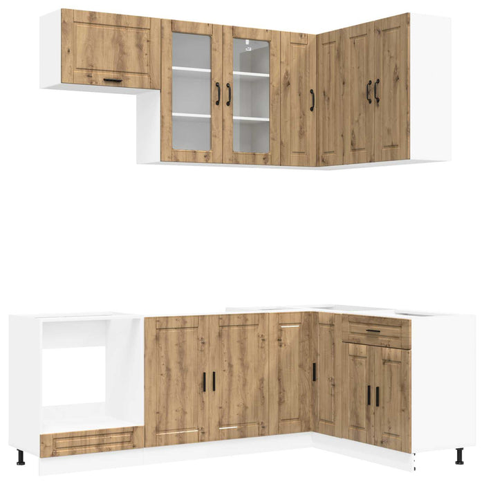 Unitate de bucătărie PORTO 8 pcs Stejar Artizanal - WALTI WALTI