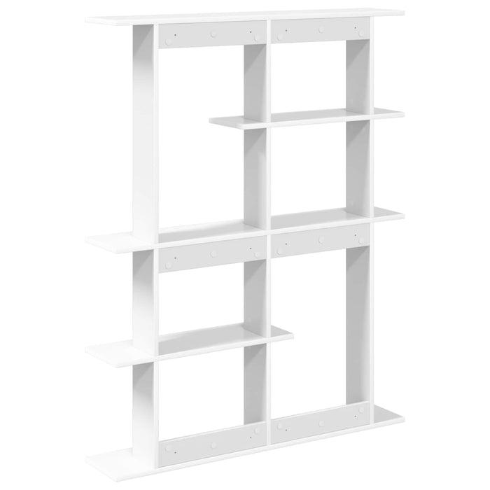 Unitate de Rafturi pe Perete Alb 102 x 20 x 130 cm WALTI
