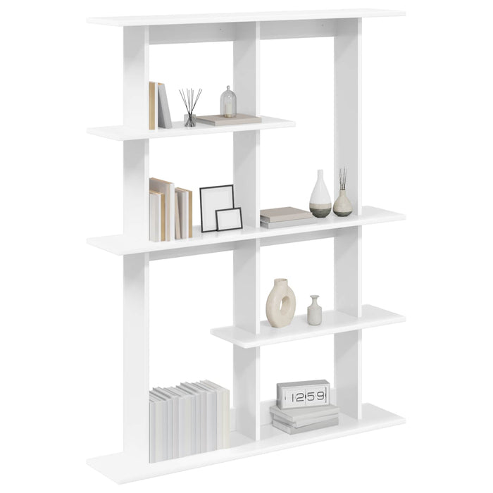 Unitate de Rafturi pe Perete Alb 102 x 20 x 130 cm WALTI