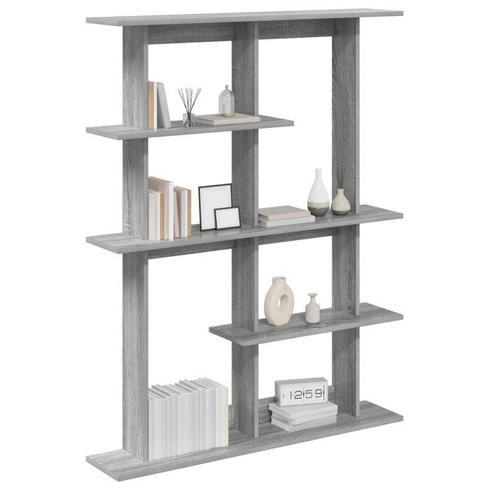 Unitate de Rafturi pe Perete Gri 102 x 20 x 130 cm WALTI