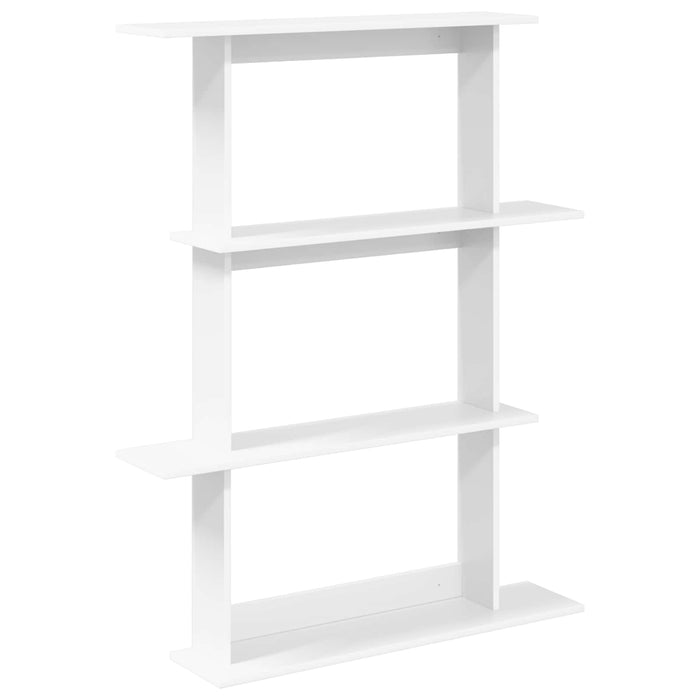 Unitate de Rafturi pe Perete Alb 100 x 20 x 126 cm WALTI