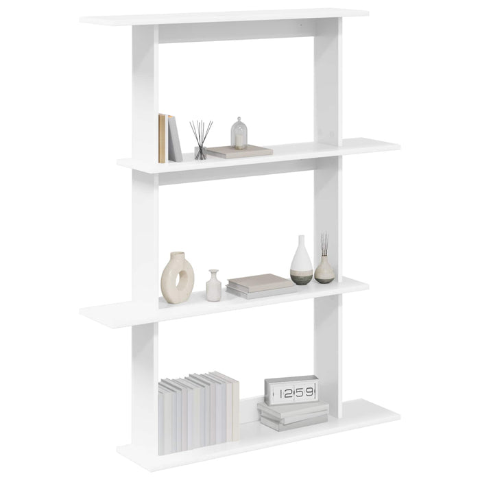 Unitate de Rafturi pe Perete Alb 100 x 20 x 126 cm WALTI