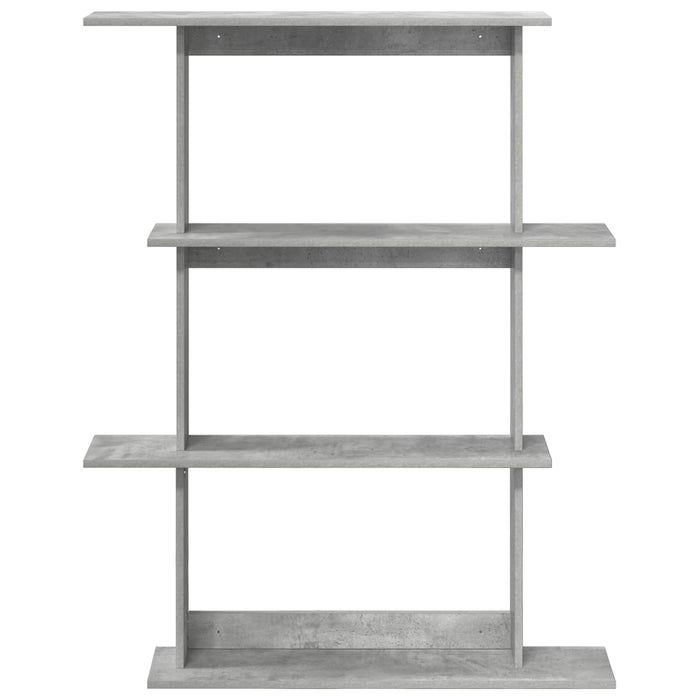 Unitate de Rafturi pe Perete Gri 100 x 20 x 126 cm WALTI