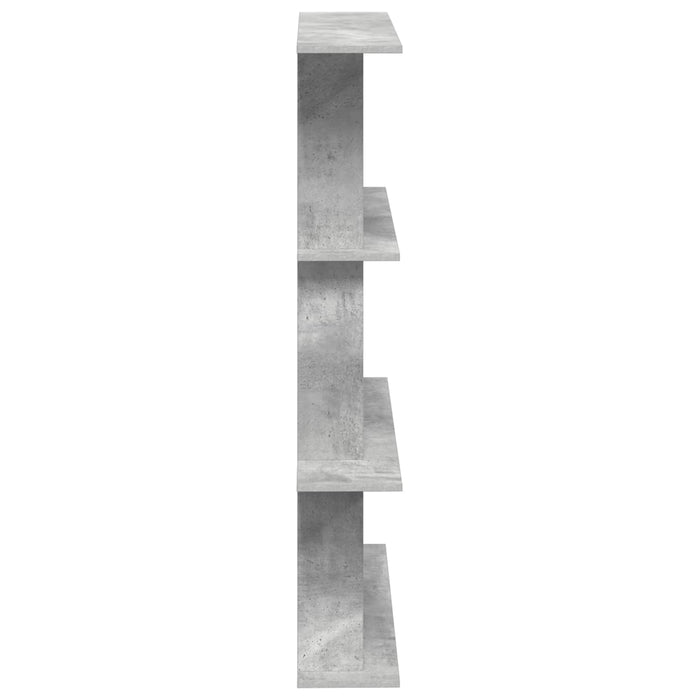 Unitate de Rafturi pe Perete Gri 100 x 20 x 126 cm WALTI