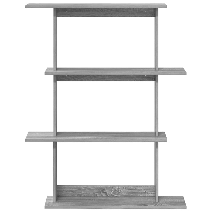 Unitate de Rafturi pe Perete Gri 100 x 20 x 126 cm WALTI