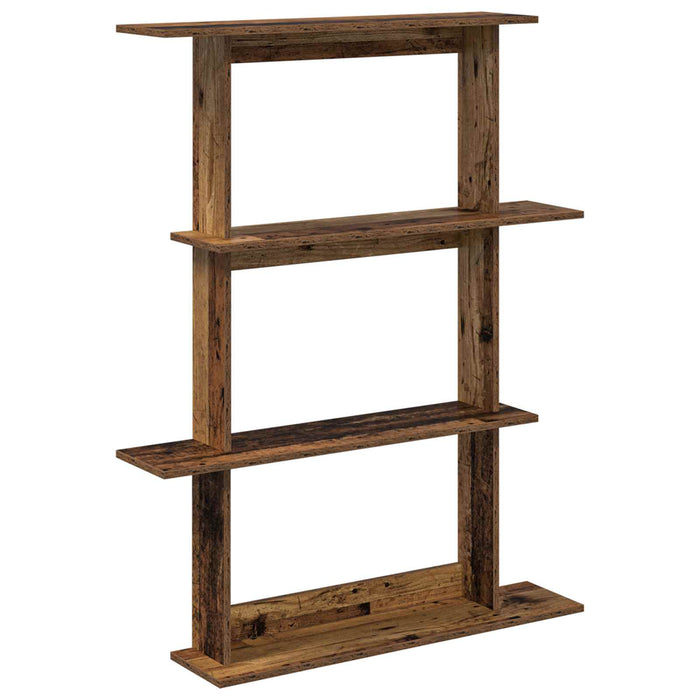 Unitate de Rafturi pe Perete Maro 100 x 20 x 126 cm WALTI