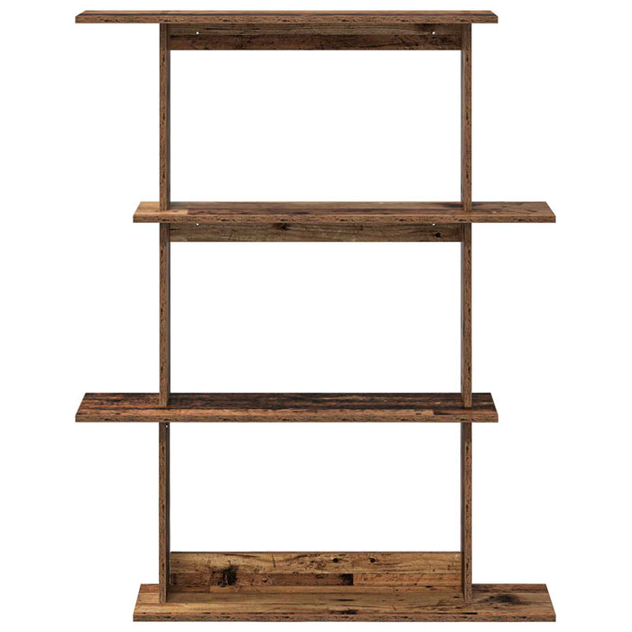 Unitate de Rafturi pe Perete Maro 100 x 20 x 126 cm WALTI