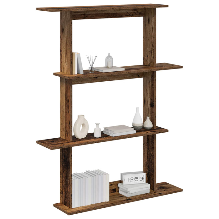 Unitate de Rafturi pe Perete Maro 100 x 20 x 126 cm WALTI