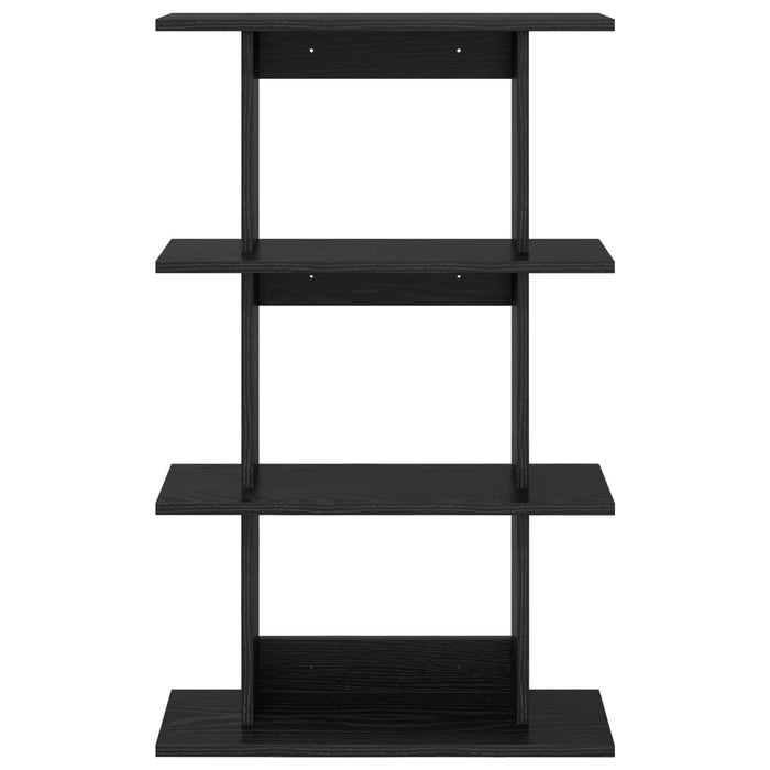 Raft de perete Montare pe perete Negru 56 x 20 x 90 cm WALTI
