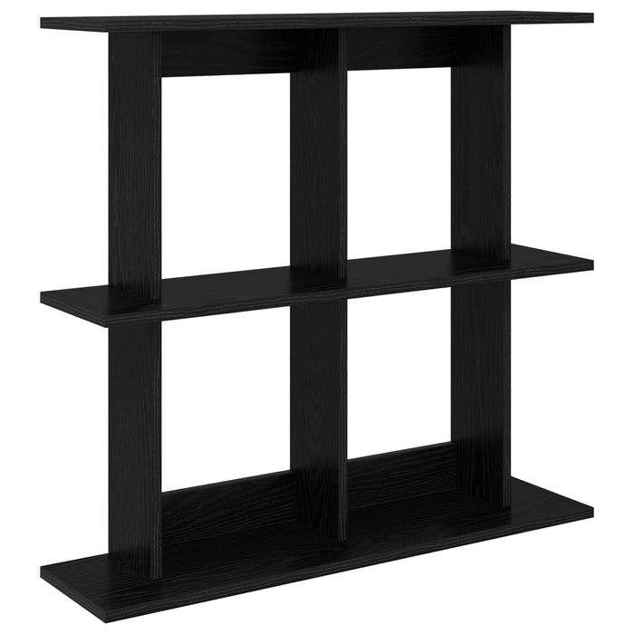 Raft de perete Montare pe perete Negru 100 x 20 x 75 cm WALTI