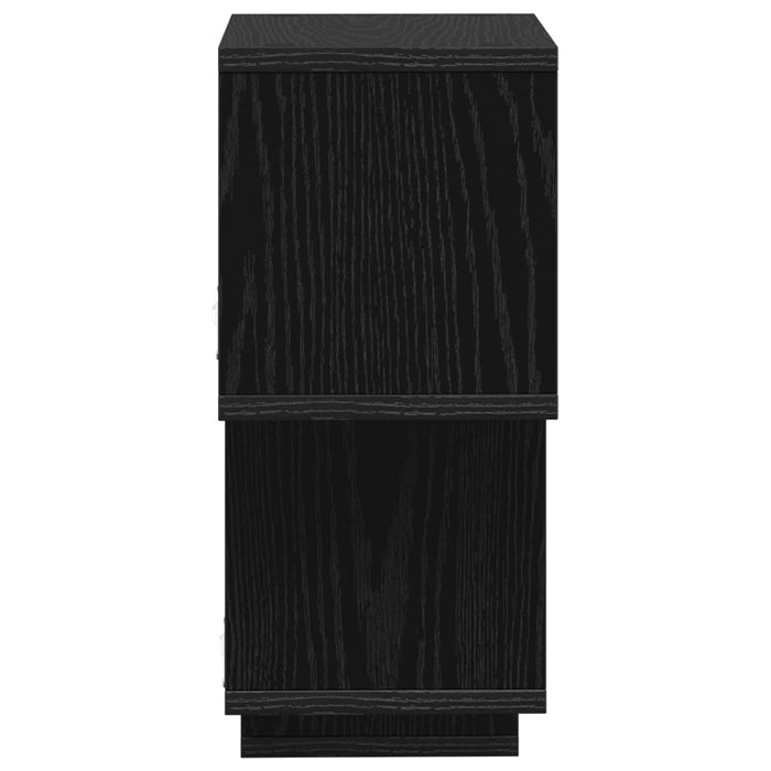 Raft suspendat Montare pe perete Negru 87 x 20 x 55 cm WALTI