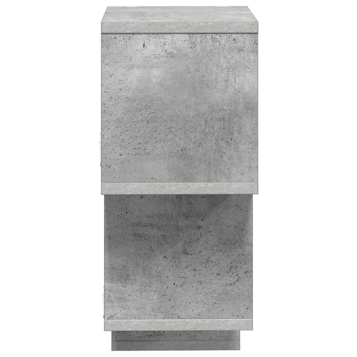 Raft suspendat Montare pe perete Gri 87 x 20 x 55 cm WALTI