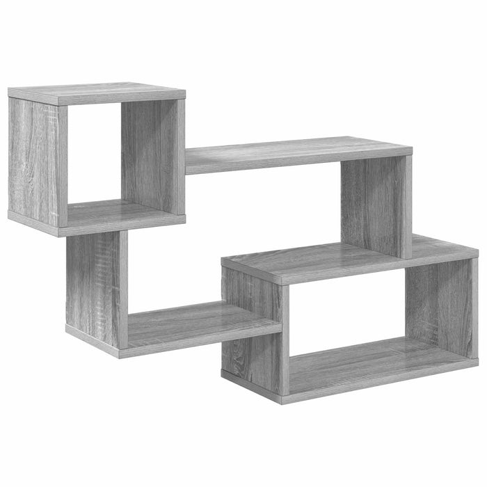 Raft suspendat Montare pe perete Gri 87 x 20 x 55 cm WALTI