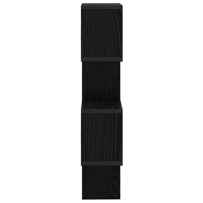 Raft de perete Montare pe perete Negru 39 x 15 x 76 cm WALTI