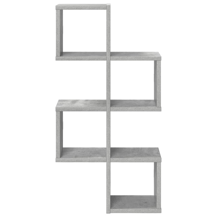 Raft de perete Montare pe perete Gri Beton 39 x 15 x 76 cm WALTI