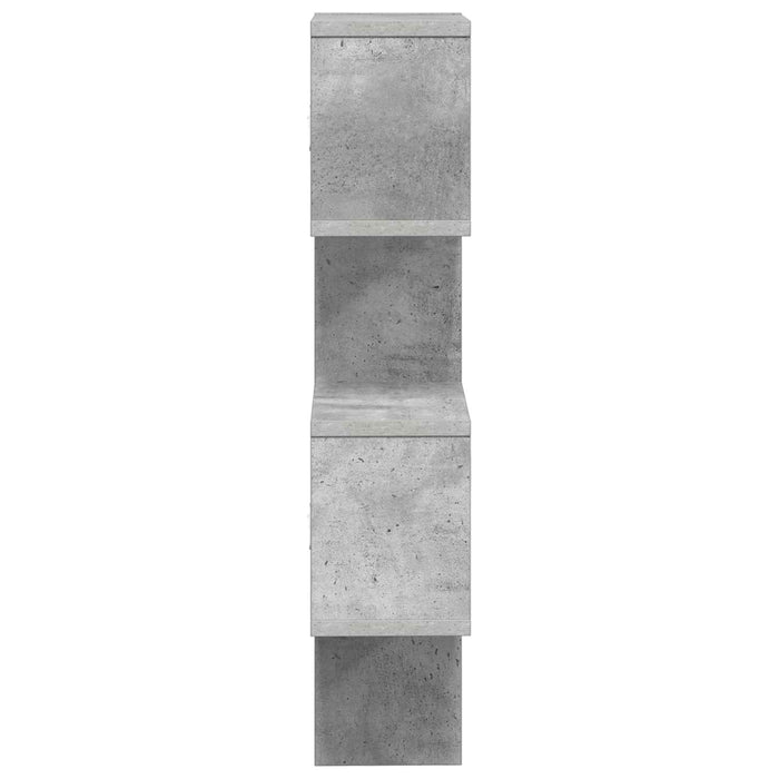 Raft de perete Montare pe perete Gri Beton 39 x 15 x 76 cm WALTI