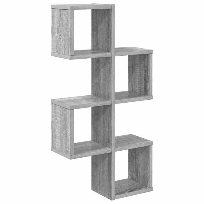 Raft de perete Montare pe perete Sonoma gri 39 x 15 x 76 cm WALTI