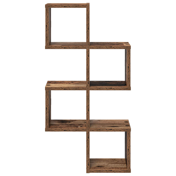 Raft de perete Montare pe perete Lemn vechi 39 x 15 x 76 cm WALTI