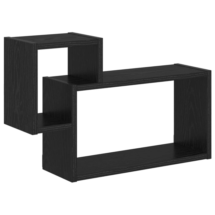 Raft de perete Montare pe perete Negru 55 x 15 x 35 cm WALTI