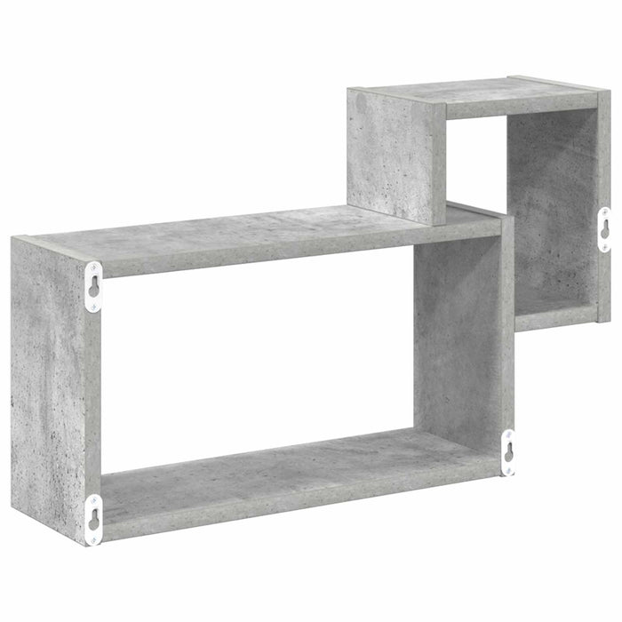 Raft de perete Montare pe perete Gri 55 x 15 x 35 cm WALTI