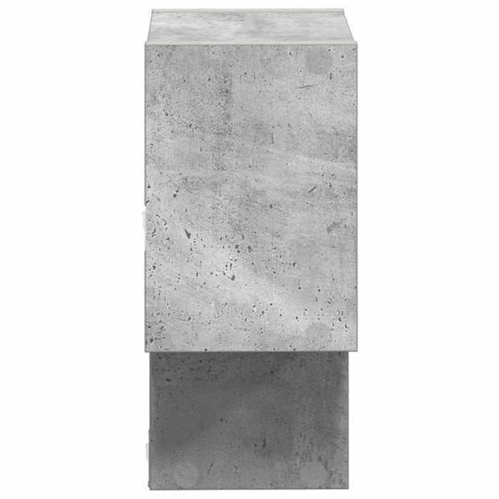 Raft de perete Montare pe perete Gri 55 x 15 x 35 cm WALTI