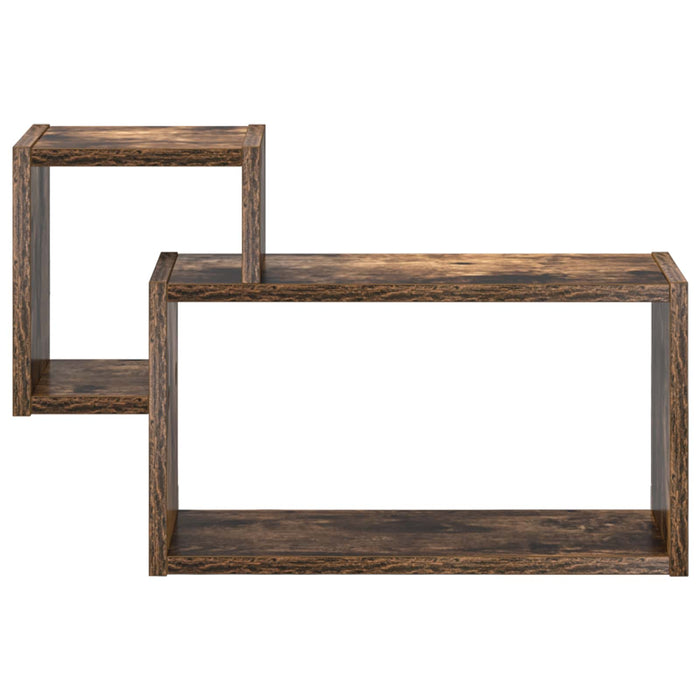 Raft de perete Montare pe perete Maro 55 x 15 x 35 cm WALTI