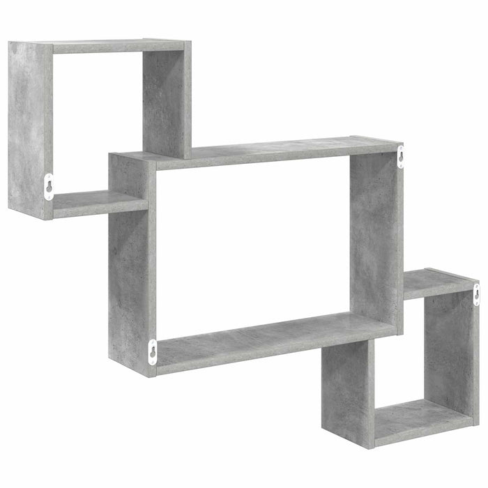 Raft de perete Montare pe perete Gri 91,5 x 15 x 76 cm WALTI