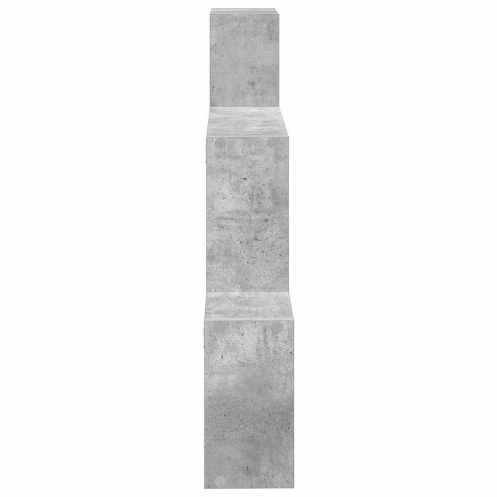 Raft de perete Montare pe perete Gri 91,5 x 15 x 76 cm WALTI