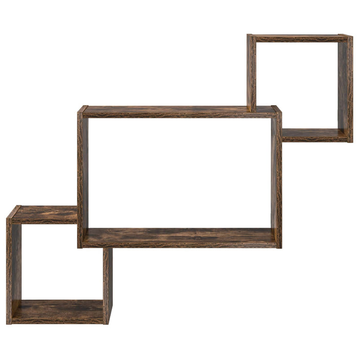 Raft de perete Montare pe perete Maro 91,5 x 15 x 76 cm WALTI