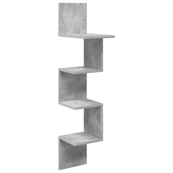 Raft de perete Montare pe perete Gri 32 x 21 x 107 cm WALTI