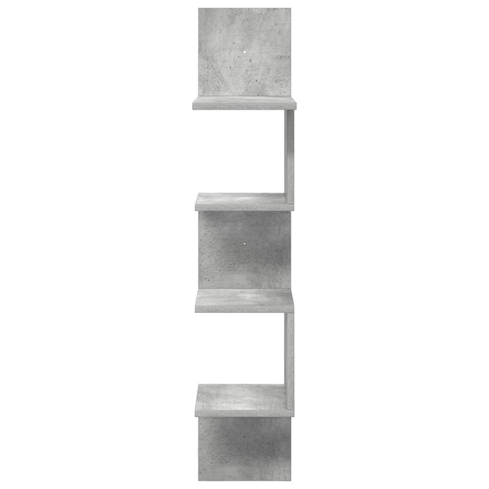 Raft de perete Montare pe perete Gri 32 x 21 x 107 cm WALTI