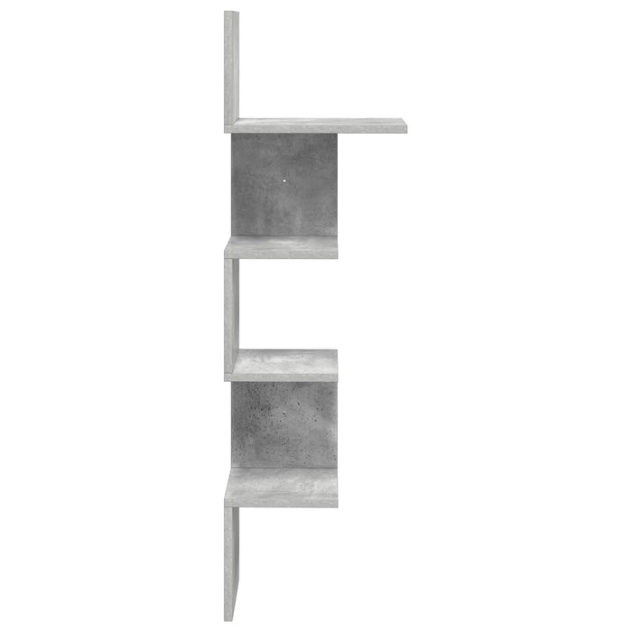 Raft de perete Montare pe perete Gri 32 x 21 x 107 cm WALTI