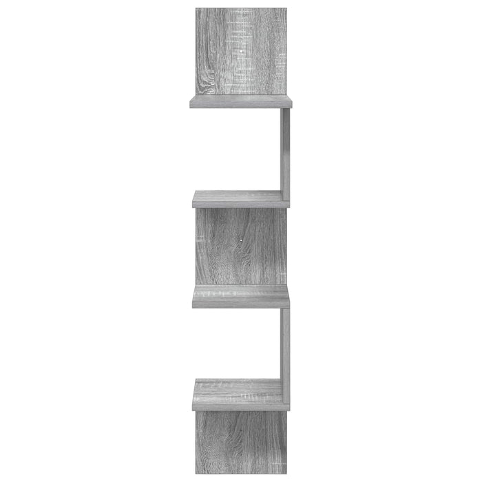 Raft de perete Montare pe perete Gri 32 x 21 x 107 cm WALTI