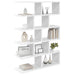 Raft de perete Alb 70 x 20 x 100 cm Lemn prelucrat - WALTI WALTI