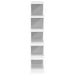 Raft de perete Alb 70 x 20 x 100 cm Lemn prelucrat - WALTI WALTI