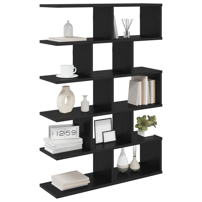 Raft de perete Stejar Negru 70 x 20 x 100 cm Lemn prelucrat - WALTI WALTI