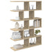 Raft de perete Stejar Sonoma 70 x 20 x 100 cm Lemn prelucrat - WALTI WALTI